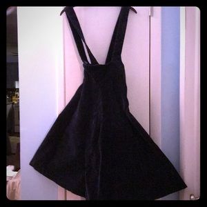 Retro Skirt with Suspenders